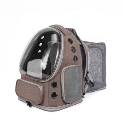 Expandable Pet Carrier Backpack for Dogs and Cats - Foldable Travel Solution for Hiking