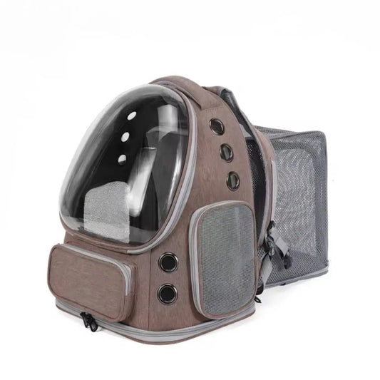 Expandable Pet Carrier Backpack for Dogs and Cats - Foldable Travel Solution for Hiking