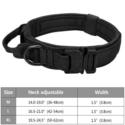 Pet Collar Adjustable, High Quality Outdoor Dog Neck Supplies for Daily Use, Boutique Summer Druable Dog Collars for Large Mediem Doges and Cats, , Handle for Large Medium Dogs