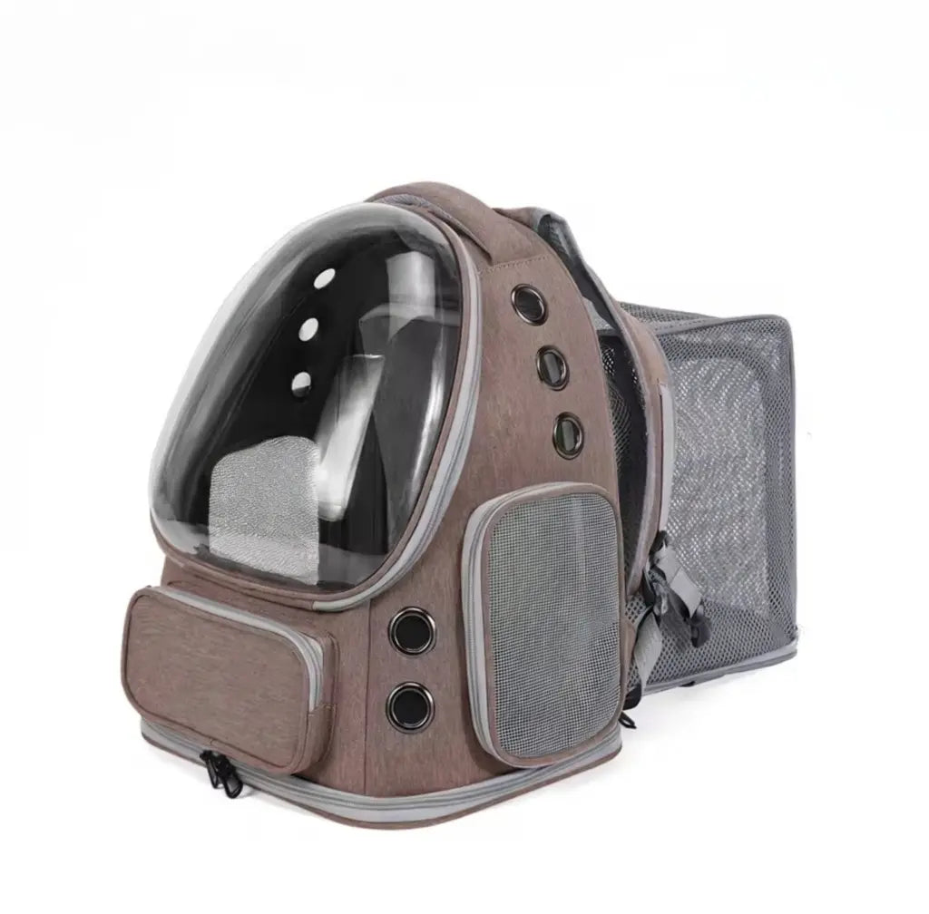 Expandable Pet Carrier Backpack for Dogs and Cats - Foldable Travel Solution for Hiking