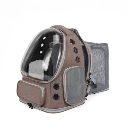Expandable Pet Carrier Backpack for Dogs and Cats - Foldable Travel Solution for Hiking