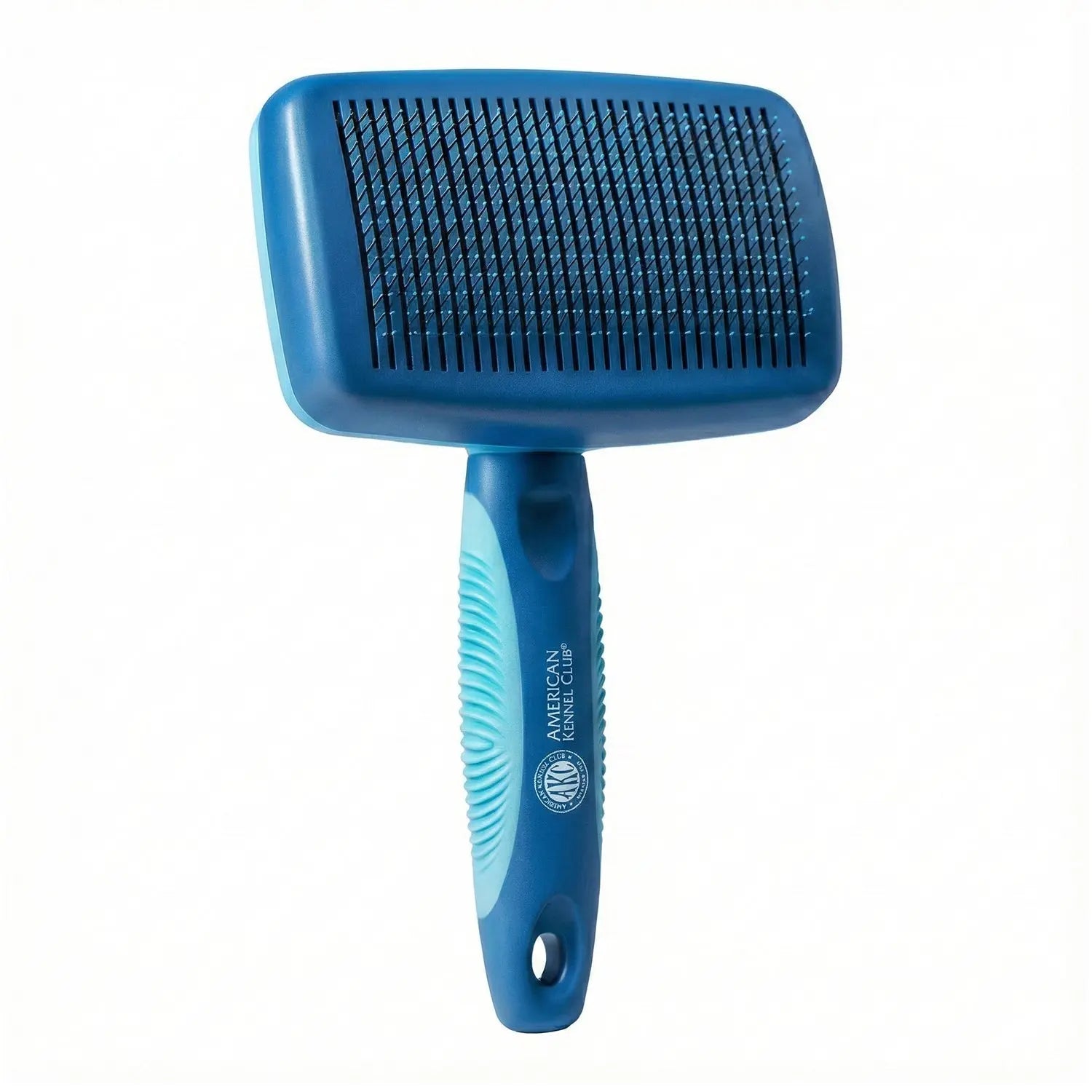 American Kennel Club Retractable Bristle Self-Cleaning Grooming Brush for Dogs and Cats